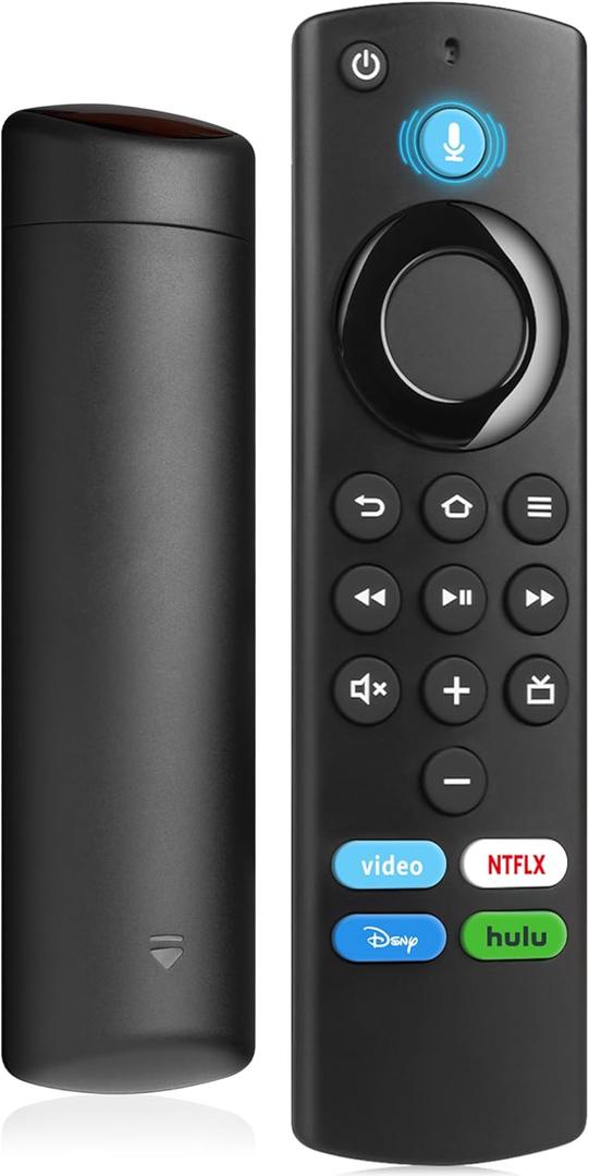 Replacement Voice Remote (3rd Gen) Fit for All Fire-Series AMZ Smart TVs Cube/4K Max/4K/Stick/Stick Lite, Smart TV 3rd Gen and Compatible with Insignia-Toshiba-Pioneer-Smart-TVs