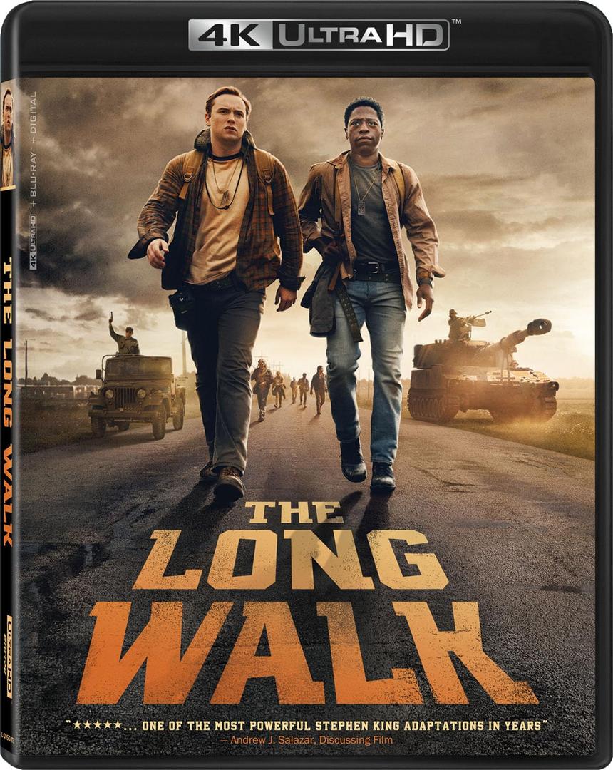 The Long Walk - BLURAY, Digital, 4K ULTRA HD