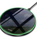Fast Wireless Charger,20W Max Wireless Charging Pad Compatible with iPhone 16/16 Pro/Pro Max/15/14/13/12/11/X,AirPods;FDGAO Induction Charge Mat for Samsung Galaxy S25/S24/S23/S20/Pixel/G8, Mirror Black