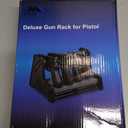 Mind and Action Pistol Rack, Handgun Holder for Safe, Cabinet Organizer, Gun Accessories, Gifts for Men