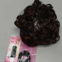 Lommel Messy Bun Hair piece for Women, Elastic Drawstring Loose Wave Curly Scrunchies Ponytail Extension, Synthetic Hair Extensions Hair Bun for Women Daily Use(Dark Chocolate Brown)