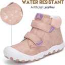 Mishansha Kids Hiking Boots Toddler Girls Boys Hiking Shoes Water-Resistant Anti-Collision Non-Slip Athletic Outdoor Trekking Boots