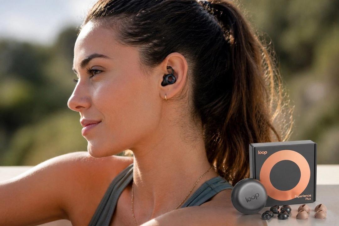 Loop Experience Plus Earplugs Noise Reduction Reusable w/ Case & Tips