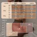 OEAK Womens Fleece Lined Tights Fake Translucent Pantyhose Thermal Opaque High Waisted Winter Legging Footed Sheer Tights (XL)