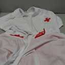 Women Sexy Nurse Costume Set 3 Pcs Nurse Uniform Halloween Cosplay Costume