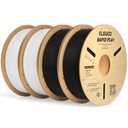 ELEGOO Rapid PLA Plus Filament 1.75mm Black & White 4KG, PLA+ 3D Printer Filament for 600 mm/s High Speed Printing, Dimensional Accuracy +/- 0.02 mm, 4 Pack 1kg Spool(2.2lbs)