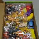 Coogam Sorting Toy for Toddlers, Animals Dinosaurs Fruits Vehicles Foods Fishes Balls Farm Playset, Fine Motor Montessori Game Preschool Educational Learning Gift for Year Old Kids