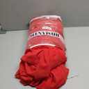 Wedding Ceiling Drapes Red 5x30FT 2 Panels Wedding Arch Draping Fabric Chiffon Curtain Drapes for Backdrop Sheer Ceiling Drapery for Wedding Ceremony Reception Banquet Ceiling Decorations