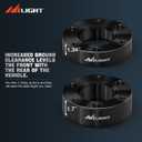 Nilight 2.5" Front Leveling Lift Kit for Chevy Silverado 1500/GMC Sierra 1500 2007 2008 2009 2010 2011 2012 2013 2014 2015 2016 2017 2018 2019 2020 2021 2022 2023