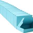 Small Blue Mailers Shipping Boxs MEIANJU Shipping Packaging 8x5.5x1.5 inch 20PCS Gift Wrap Box for Bridesmaid Proposal, Invitations,  Wedding, Christmas, Anniversary Suitable E-Commerce Packaging