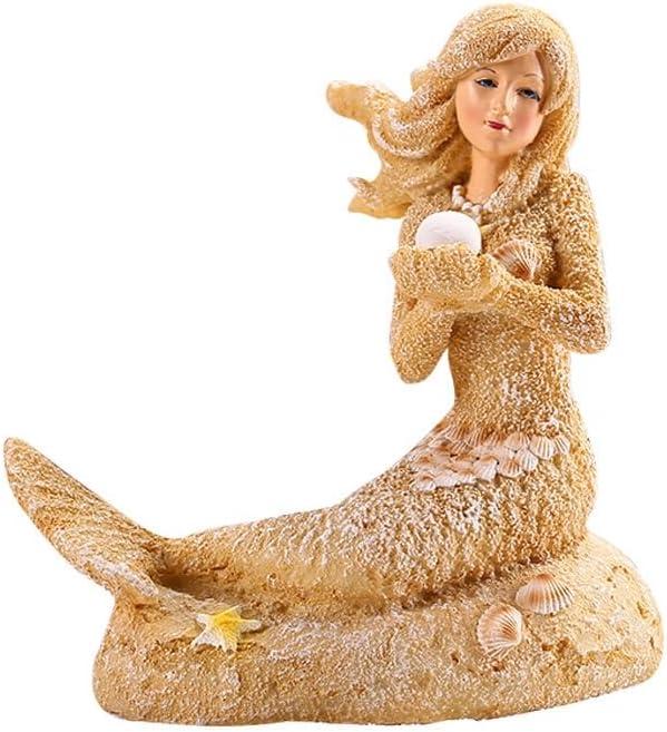 Fish Tanks Decorations, Mermaid Statue Mermaid Garden, Fish Tank Decorations, Handicraft Decorations, Mermaid Decorations (Sand Mermaids)