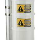 Mityvac 7201 2.3 Gallon Fluid Evacuator Extractor and Dispensing Pump, Push Button, Manual Operation, Chemical-Resistant Polyethylene, Automatic Overflow Prevention, Quick-Drain Spout, Large Base (White)