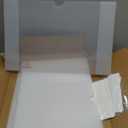 Acrylic Sign Holder Horizontal ，Wall Mount Sign Holders Clear Acrylic Frame with Double Sided Tape Clear Poster Frames Plastic Sign Holder for Office, Home, Landscape, 6 Pack