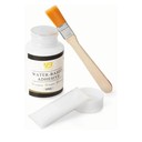 Gilding Adhesive Kit, Gold Leaf Sheets Glue, Gold Foil Paint for Craft Art, Epoxy Resin, Glass, Wood Use（90 ml + Brush + Gloves)