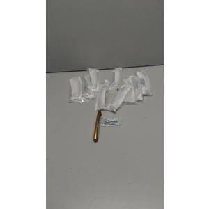 Asidrama Pack of 10 3 Inch(76mm) Champagne Bronze Kitchen Cabinet Handles, Brushed Brass Cabinet Pulls Kitchen Gold Cabinet Hardware for Cupboard Drawer Pulls