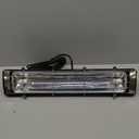 17.5 Inch Large Heat Lamp for Chickens, 300W Carbon Fiber Chicken Coop Heater Lamp, Adjustable Temp & Height Chicken Coop Warmer for Poultry, Livestock & Small Pets, Long-Lasting 10000H