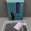 TPLink AC1900 Smart WiFi Router (Archer A8) High Speed MUMIMO Wireless Router, Dual Band Router for Wireless Internet, Gigabit, Supports Guest WiFi, Black