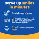 Kraft Easy Mac and Cheese, 6 Packets, for Easy Dinner or Dinner Sides, Original Flavor, No Artificial Flavors, Preservatives or Dyes, 12.9 oz