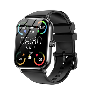 Smartwatch for Men Women, 1.83" HD Touchsreen, 130 Sports Modes, Bluetooth Call & Make Call, Health, Fitness & Sleep Tracker, Timer, 5 ATM Water-Resistance, Fitness Watch for Android/iOS (Black)