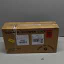 Corner Shower Caddy Tension Pole: Adjustable Rustproof 4-Tier Inside Bathroom Organizer - 47-121 inch Quick Installation Bathtub Shelves for Shampoo Storage - Rod Floor Standing Bath Rack - Black