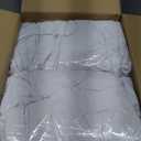 HolidayIdeas White Spandex 72in Round Table Cloths for Wedding, 6ft Fitted Stretch Table Skirts 132 Inch, Wrinkle-Free Ruffle Design Tablecloths for Banquets,Trade Shows, Parties, Events, 4 Pack