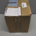 220 oz Glass Tumbler with Lid and Straw, 4 Pack Clear Ribbed Iced Coffee Cup, High Borosilicate Glass Tumbler, Reusable Vintage Glassware for Iced Coffee, Smoothies, Cocktails, and Juices (Pattern)