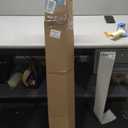 AOSKY Linen Roller Blinds Shades for Indoor Windows Pull Down Cordless Blackout Black Out Window Shade 38 inch Blinds for Home Linen