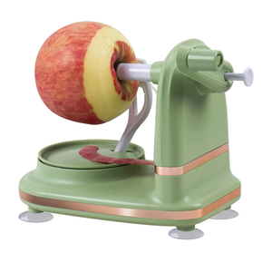 Apple Peeler with 2 Blades Replacements, Apple Pealer Slicer & Corer for Home Kitchen Quick Applesauce Pie Making