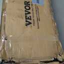 VEVOR Utility Cart, 3-Tier Plastic Service Cart with 550LBS Capacity, 360 Swivel Casters (Including 2 Locking Wheels), Medium Lipped Shelves, Ergonomic Handle, for Garage, Warehouse, Cleaning Tasks