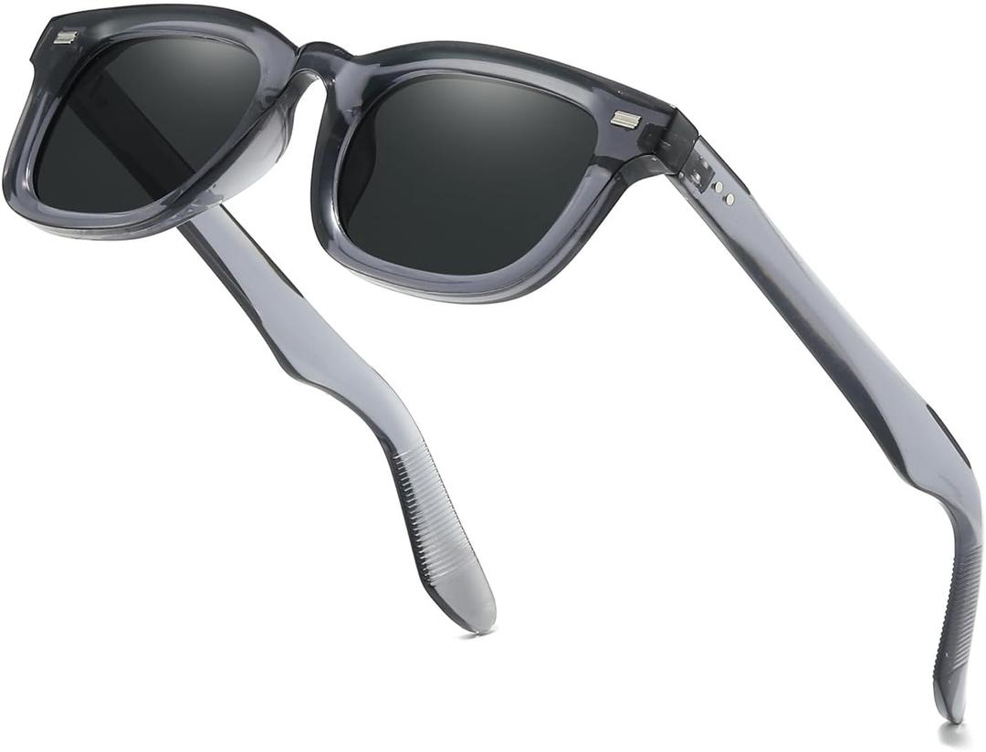 IGnaef Classic Square Sunglasses for Women Men Retro 90s Shades Sun Glasses UV400 Protection IF3755