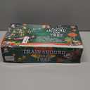 Christmas Train Set for Around The Tree Train Toys for Toddlers with Luxury Track & Glowing,Lights & Sound,Train Carriages & Tracks for 3 4 5 6 7 8+ Years Old Kids Decoration Indoor