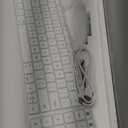 seenda Bluetooth Keyboard and Mouse Combo for Mac, SKM64-2 Rechargeable Slim Wireless Keyboard Mouse Compact, 3 Multi-Device Connection, Compatible for Mac, MacBook Pro/Air, iPad, White Silver