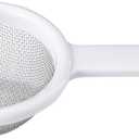 Chef Craft Classic Stainless Steel Mesh Strainer, 4 inches in diameter, White