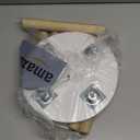 Wooden Step Stool for Kids, Children's Stool Matched Sensory Table, Children Sitting Stool with Assembled Four-Legged, Multi-Purpose Kids Chairs for Bathroom Kitchen Bedroom, Natural Anti-Slip, 2 Pack