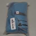 SUNFURA Dog Winter Coat, Medium Dog Coat Jacket with Fleece Lining for Cold Weather, Warm Puffer Jacket Turtleneck Snowsuit with Leash Hole for Jack Russel, Boston Terrier, Turquoise M