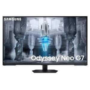 SAMSUNG - Odyssey Neo G7 43" Mini 4K UHD 1ms AMD FreeSync Premium Pro Smart Gaming Monitor