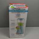 Nostalgia Margarita Machine - Blender for Smoothies, Margaritas, Daiquiris, and Slushies - Aqua - 64-Ounce