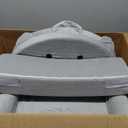 Kids Sofa Bed with Removable Washable Cover & Magic-Tape Backrest  Foldable Toddler Chair Kid Couch, Cozy Crystal Velvet Furniture for Playtime, Naps & Travel (Grey, Bear Design)