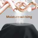 8" Women's Biker Shorts with Pockets, Tummy Control Spandex Exercise Shorts for Yoga,Workout,Running (Black, L)