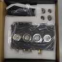 Douk Audio T9 Vacuum Tube Phono Preamp Stereo Turntable Preamplifier with Headphone Output and Treble Bass Control for MM/MC Record Player, Home Hi-Fi Audio, Amplifier, Speaker