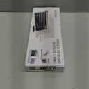 Wireless Keyboard and Mouse Ultra Slim Combo, TopMate 2.4G Silent Compact USB 2400DPI Mouse and Scissor Switch Keyboard Set with Cover, Batteries Included, for PC/Laptop/Windows/Mac - White