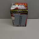 Ontel Handy Heater Turbo Wall Outlet Plug In Heater  Portable Indoor Ceramic Space Heater w/Adjustable Thermostat, 12-Hour Timer, Auto Shut Off, Quiet  Plug In Wall for Office, Bedroom, Camping