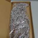 6 Pcs Christmas Tree Picks and Sprays 19.7 '' Acrylic Bead Drops Flower Crystal Bud Branches Acrylic Water Drop Beaded Christmas Tree Decorative Sticks for Vases Xmas Wedding Bridal Bouquets