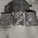 GINOWY-Floor Mats for Toyota Camry 2007-2011 (Petrol Models), Camry CESELEXLE All Weather Car Mats, TPE Cargo Trunk Mat Camry Accessories Car Mats