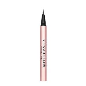 Too Faced Better Than Easy Glide Liquid Eyeliner | Flake & Waterproof Liquid Eyeliner For Intense Pigment, 0.02 Fl Oz, Black