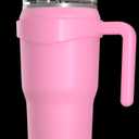 Hydrapeak Roadster 40oz Stainless Steel Tumbler Double Wall Vacuum Insulated Water Bottle With Handle And 2 in 1 Straw Lid (Aqua)