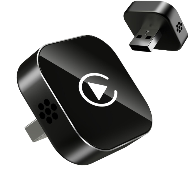 2026 Upgraded Wireless Carplay Adapter, Convert Wired to Wireless for CarPlay＆Android Auto, Car Play Adapter for iPhone Mini Small Size, USB/TypeC Plug and Play with iOS Android 10+