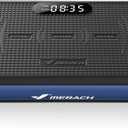MERACH Vibration Plate Exercise Machine, Vibration Plate 440 Lbs Capacity, Bluetooth and Silicone Pedal, Stimulate Deep Fat, Vibration Plate for Lymphatic Drainage, Vibrating for Weight Loss