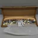 Leggings Hangers, Wooden Closet Hanging Leggings Storage Organizer Scarf Hangers with 24 Clips, 360° Swivel Hook, Burlywood, 2 Pcs