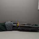 GCI Outdoor Roadtrip Rocker Camping Chair | Portable, Folding Rocking Chair with Solid, Durable Armrests, Drink Holder & Comfortable Extended Backrest — Hunter Green